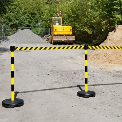 Belt Barrier On Site