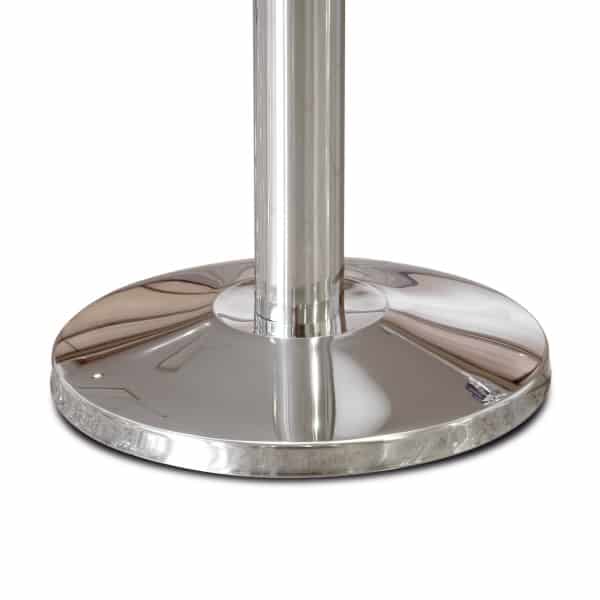 Standard Base For Stainless Steel Belt Barrier