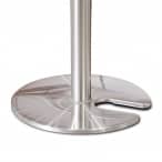 Slotted Base For Stainless Steel Belt Barrier