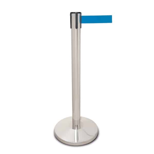 Stainless Steel Blue Belt Barrier