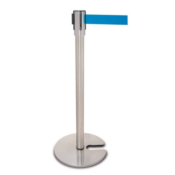 Slotted Stainless Steel Belt Barrier With Slotted Base