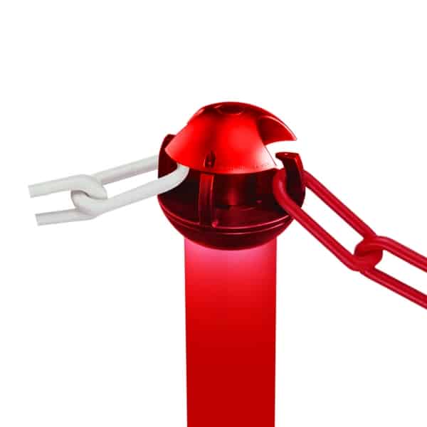 Red Head For Chain Post