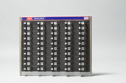 Key Tracker Mechanical Peg Board System - Keep Track of Your Keys...
