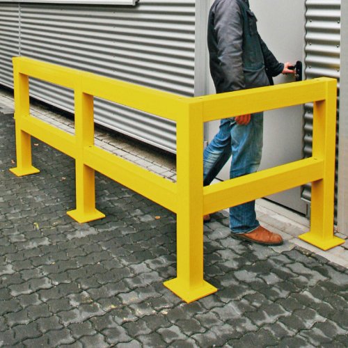 Internal - Corner Post 1000mm High for Impact Protection Railings