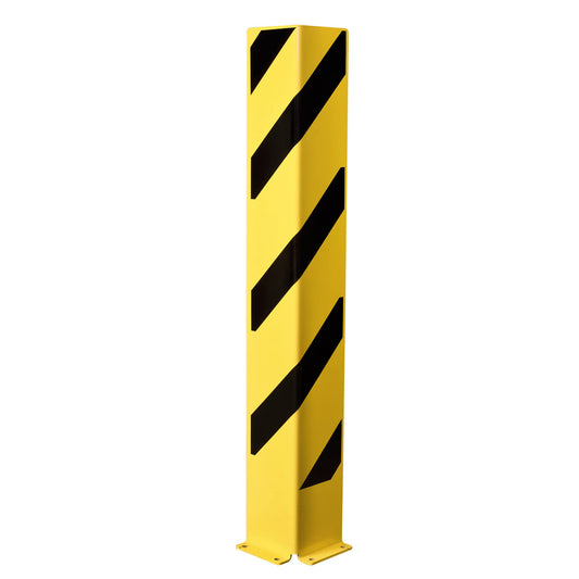 Traction Protection Angle Black/Yellow 1200 x 160 x 6 mm for Doweling