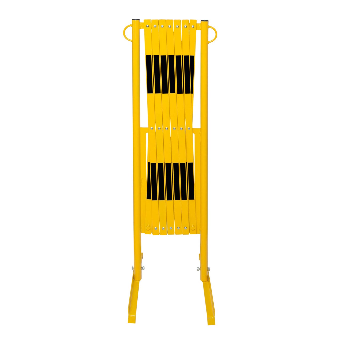 Heidelberg Scissor Barrier (Yellow/Black, Extendible up to 3.6 m, 1 m High)