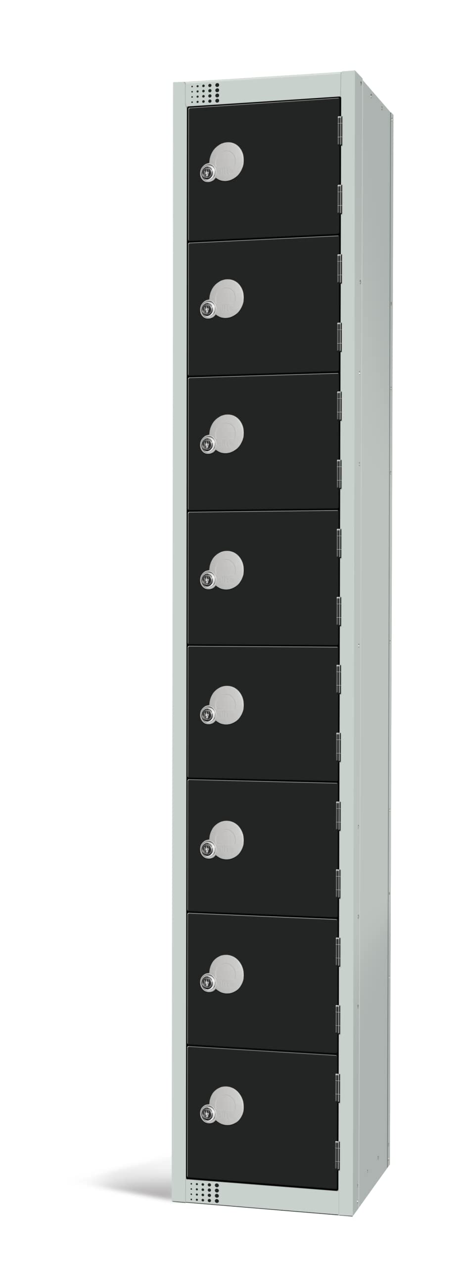 Specialist Industrial Standard Storage Antibacterial Lockers - 8 Door - 1800mm x 300mm x 300mm