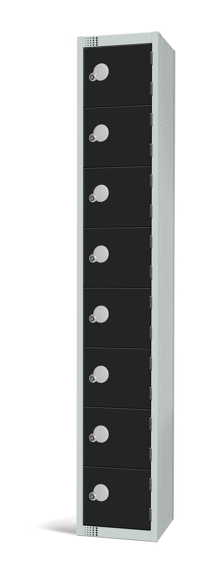 Specialist Industrial Standard Storage Antibacterial Lockers - 8 Door - 1800mm x 300mm x 300mm