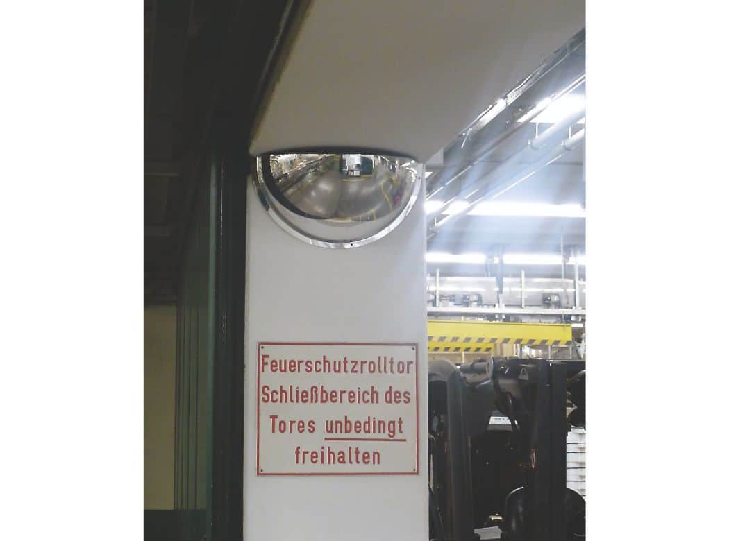Panoramic 180 Observation Traffic Mirror