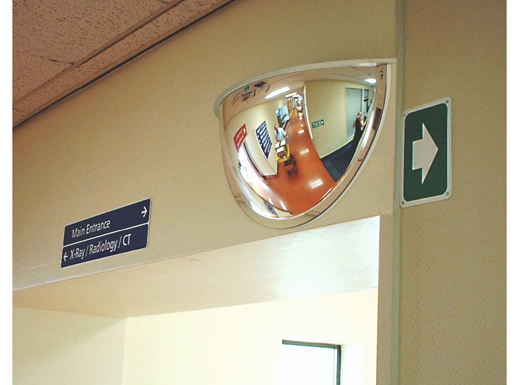 Panoramic 180 Observation Traffic Mirror