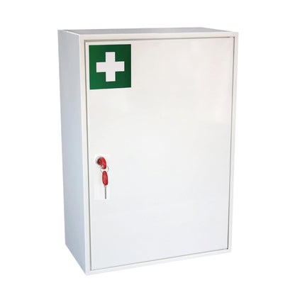 Medical Cabinet - First Aid Storage Key Locking Safe