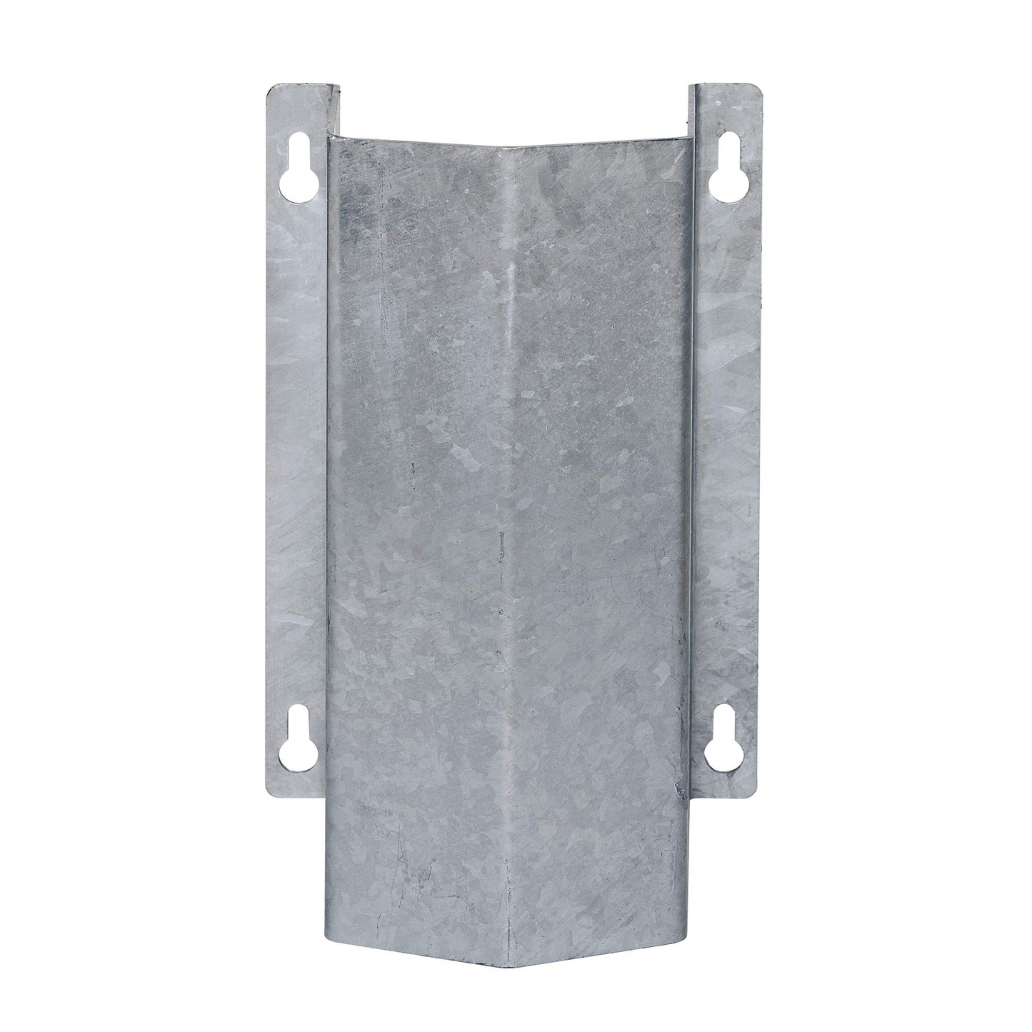 Wall Mounted Pipe Guard 500/292/230 mm Hot-Dip Galvanised Steel, Traffic Yellow RAL 1023, Jet Black RAL 9005, Gesamtlänge: 1200 mm x Gesamthöhe: 150 mm
