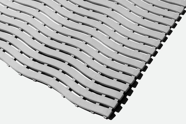 Kumfi Step Anti-Bacterial Swimming Pool Matting Red 60cm x 90cm