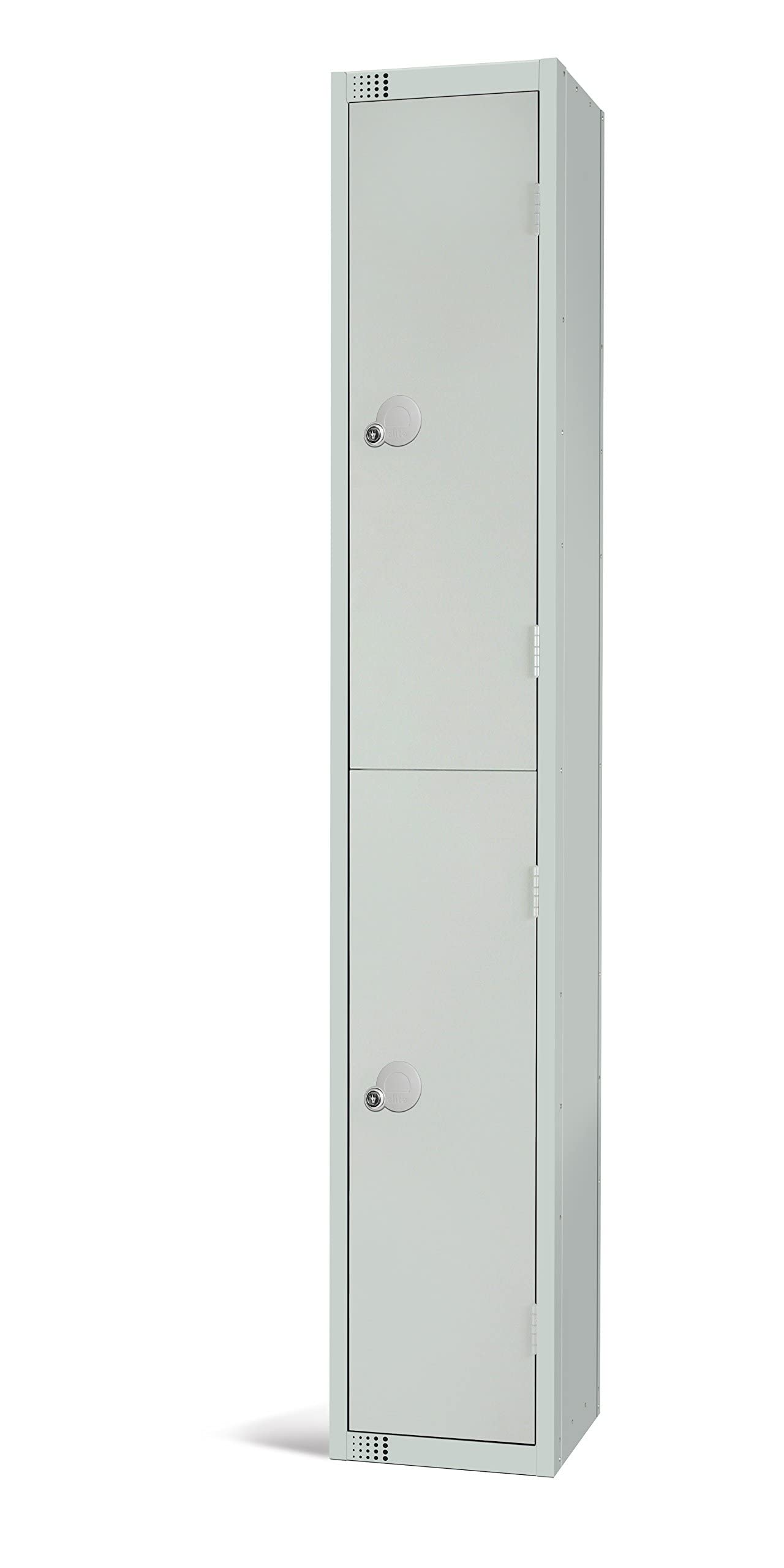 Two Door Compartment Locker - School Work Gym Storage Locker