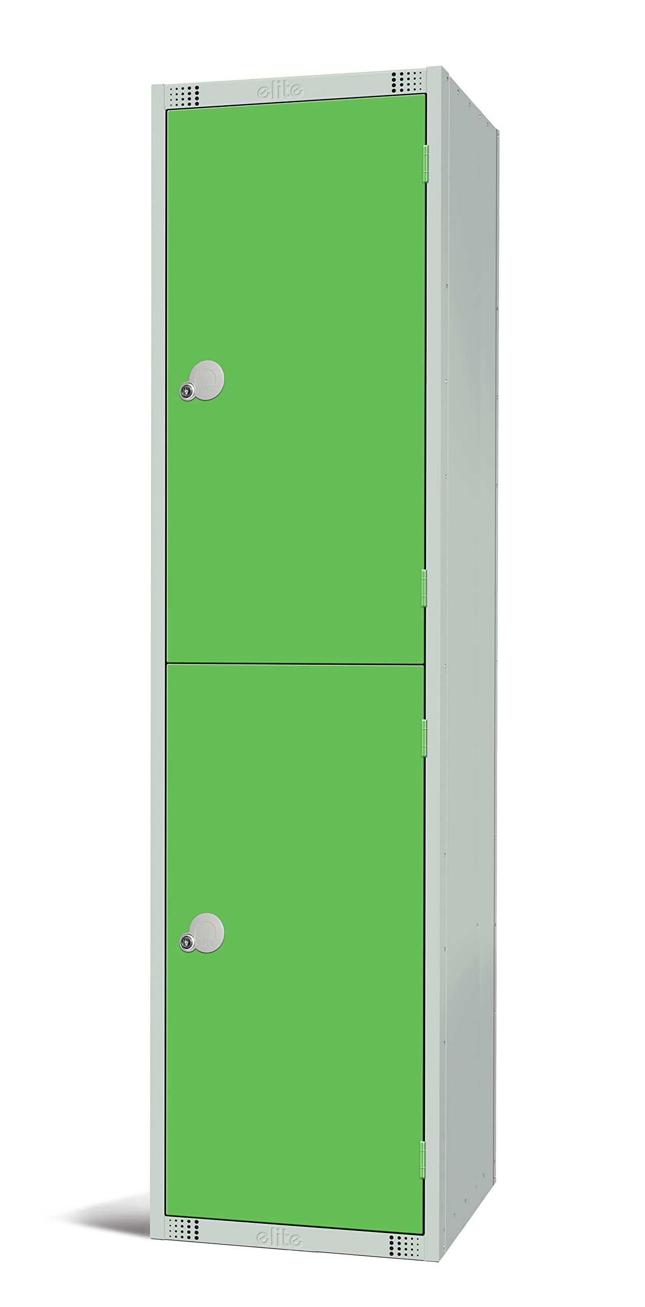 Two Door Compartment Locker - School Work Gym Storage Locker