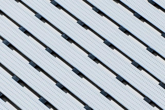 Kumfi Step Anti-Bacterial Swimming Pool Matting Grey 60cm x 90cm