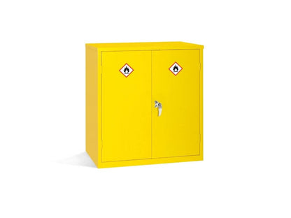 Yellow COSHH Hazardous Substance Cabinets