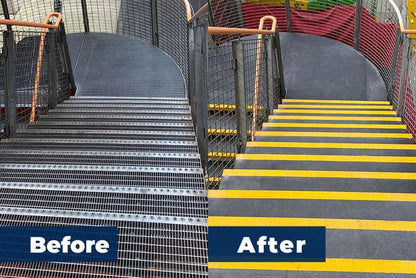 Interflex PVC Duckboard Anti-Slip Matting Black