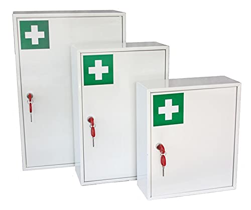 Medical Cabinet - First Aid Storage Key Locking Safe