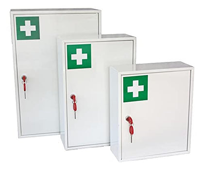 Medical Cabinet - First Aid Storage Key Locking Safe