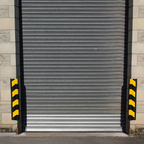Traffic-Line Impact Protection Corner Protectors Around Door
