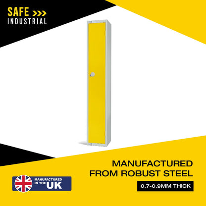 Single Door Compartment Locker - School Work Gym Storage Locker
