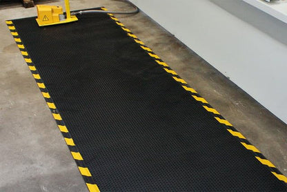 Interflex PVC Duckboard Anti-Slip Matting Black