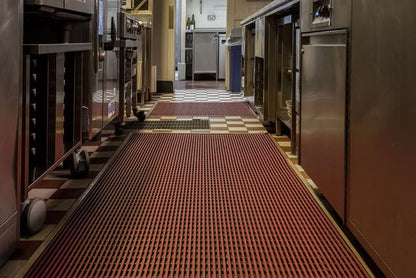 Interflex PVC Duckboard Anti-Slip Matting Black
