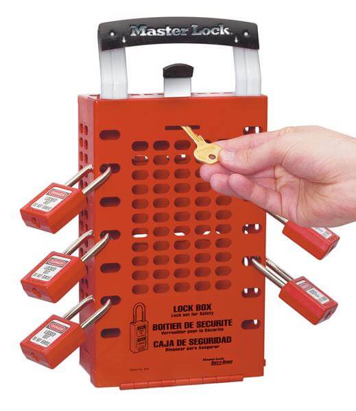 Portable Group Lockout Box