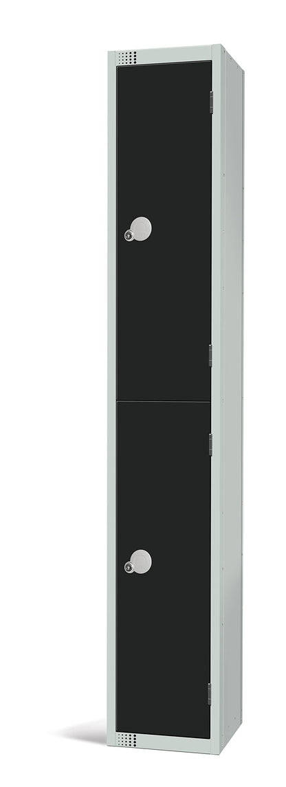 Two Door Compartment Locker - School Work Gym Storage Locker
