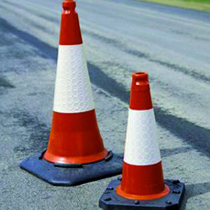 Traffic Cone TC1 50cm Highway Grade Reflective Sleeve
