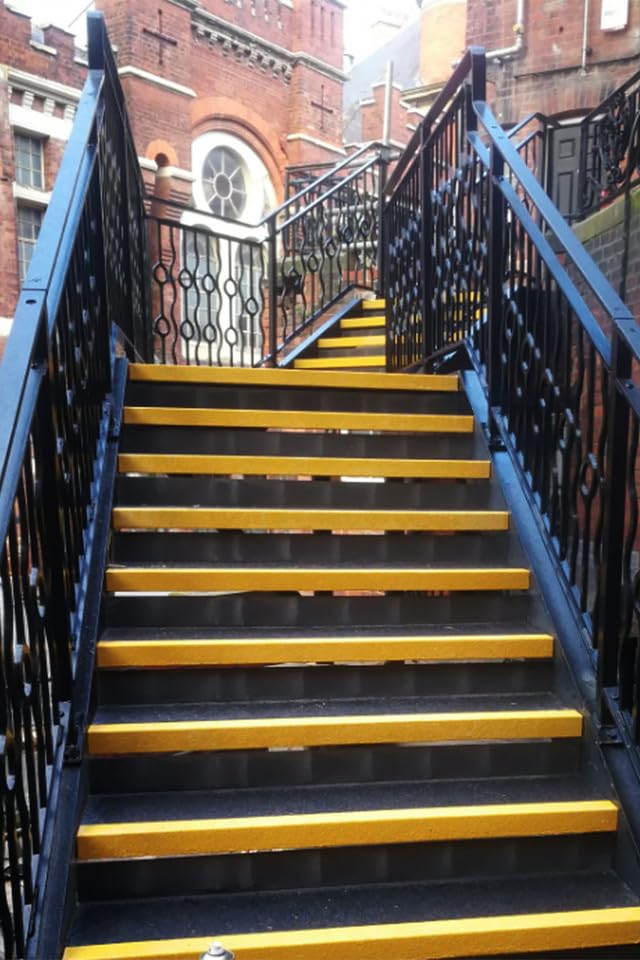 Anti-Slip GRP Stair Treads 55mm x 345mm