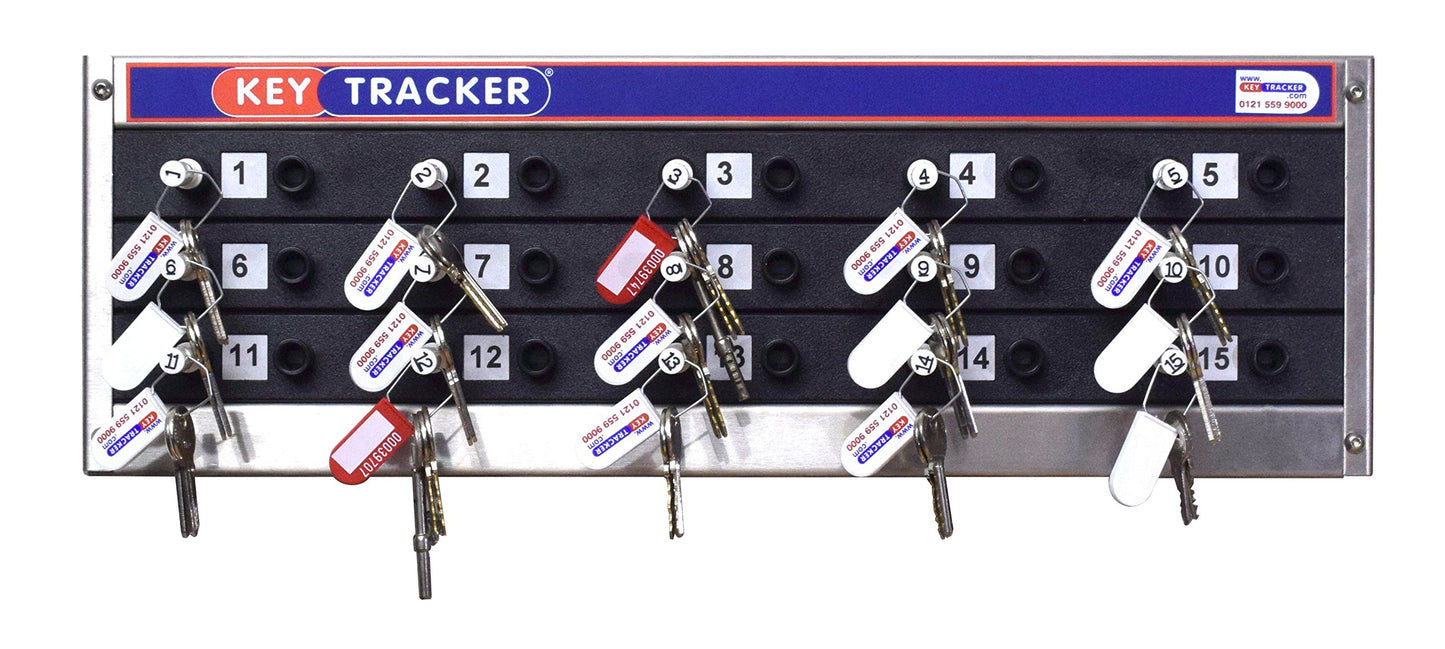 Key Tracker Mechanical Peg Board System - Keep Track of Your Keys...