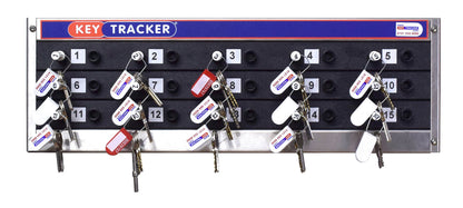 Key Tracker Mechanical Peg Board System - Keep Track of Your Keys...