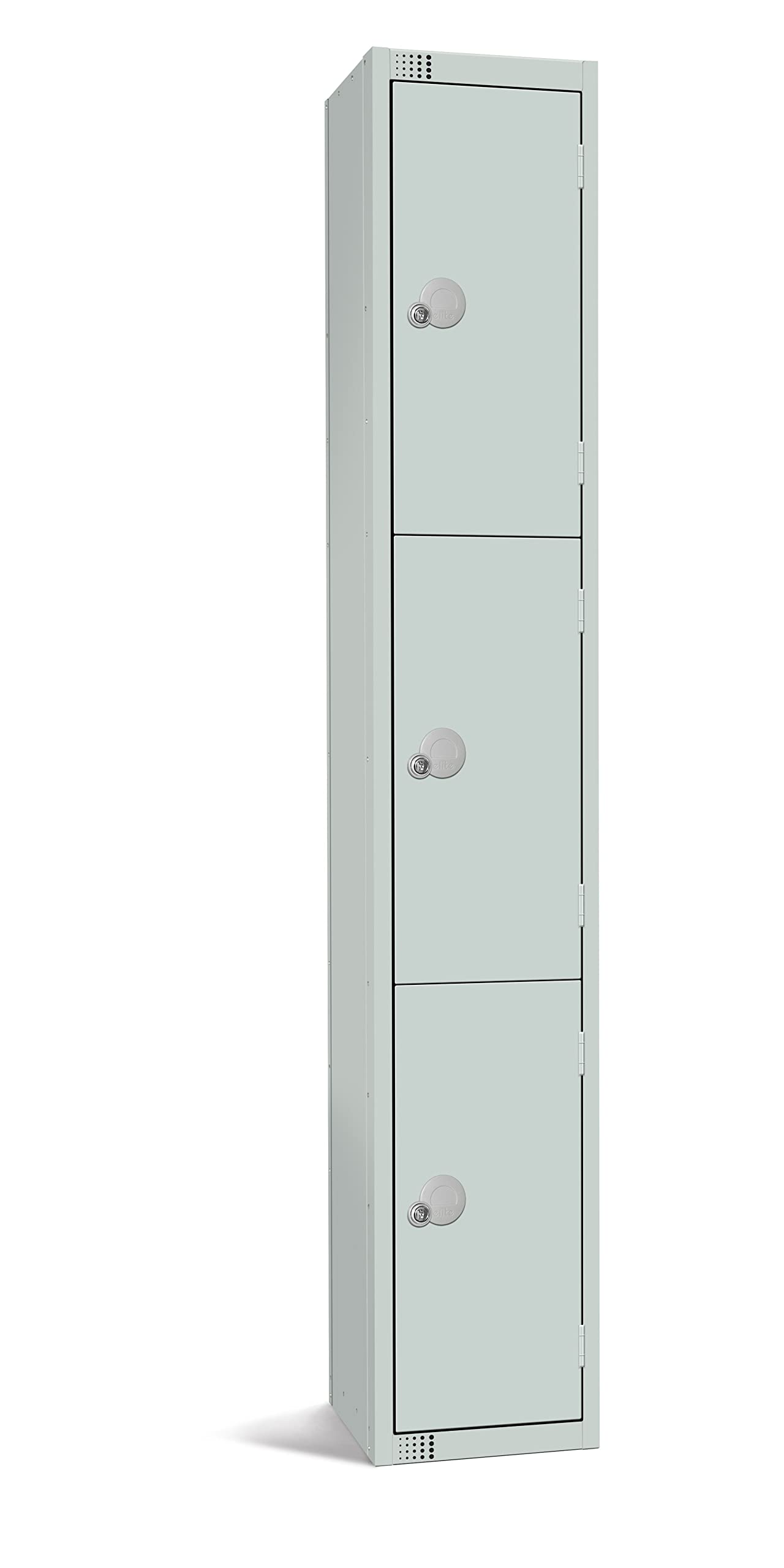 Specialist Industrial 3 Door Standard Storage Antibacterial Lockers - 1800mm x 300mm x 300mm