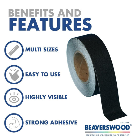 Beaverswood Self-Adhesive Steel Easy-Wipe Tape