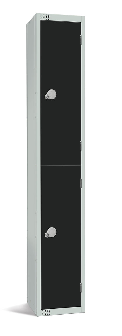 Two Door Compartment Locker - School Work Gym Storage Locker