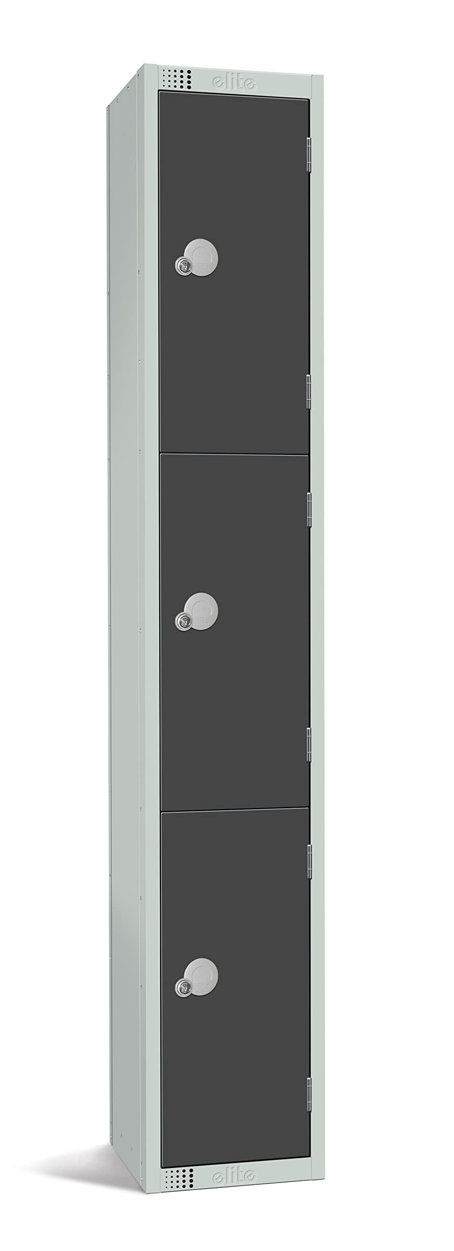 Specialist Industrial 3 Door Standard Storage Antibacterial Lockers - 1800mm x 300mm x 300mm