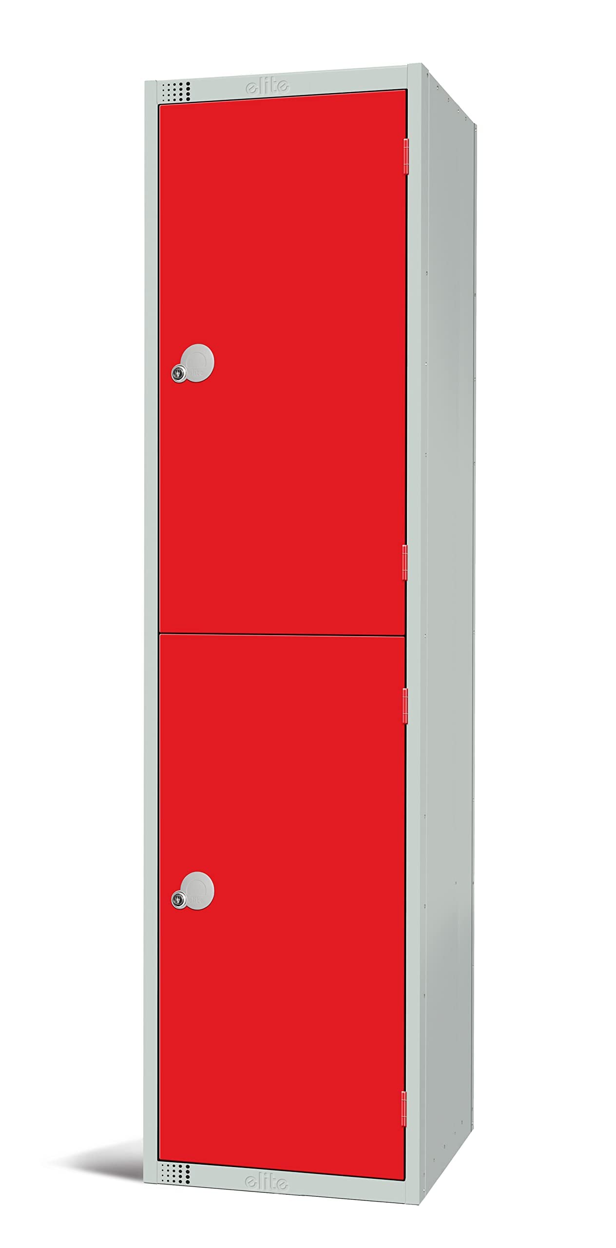 Two Door Compartment Locker - School Work Gym Storage Locker