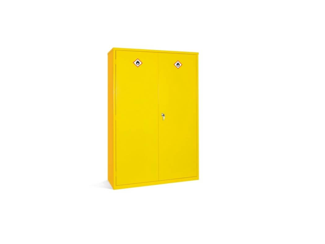 Yellow COSHH Hazardous Substance Cabinets