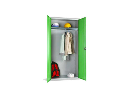 EliteGuard Extra Wide Workwear Wardrobe Compartment Cupboard 1830x1220x457mm