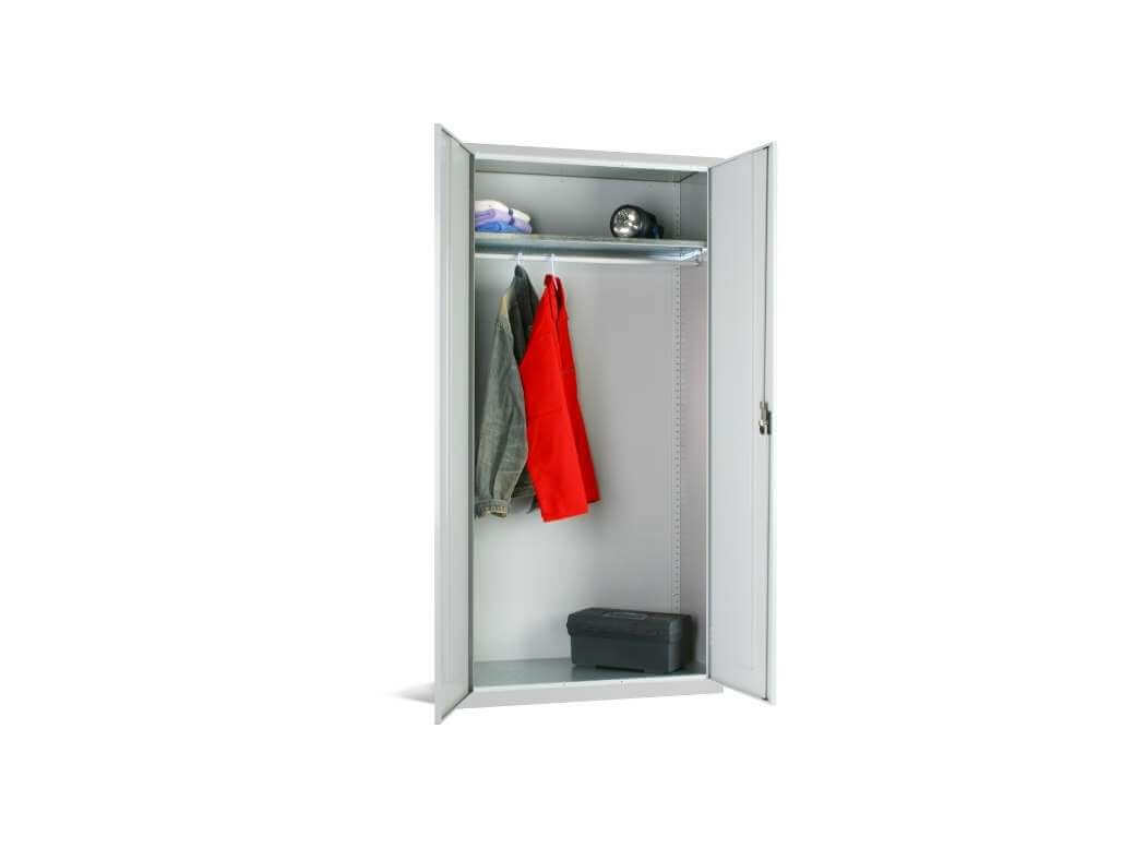 EliteGuard Extra Wide Workwear Wardrobe Compartment Cupboard 1830x1220x457mm