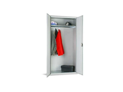 EliteGuard Extra Wide Workwear Wardrobe Compartment Cupboard 1830x1220x457mm