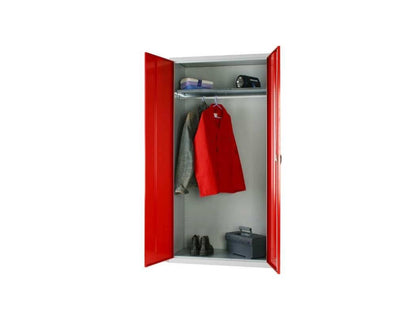 EliteGuard Extra Wide Workwear Wardrobe Compartment Cupboard 1830x1220x457mm