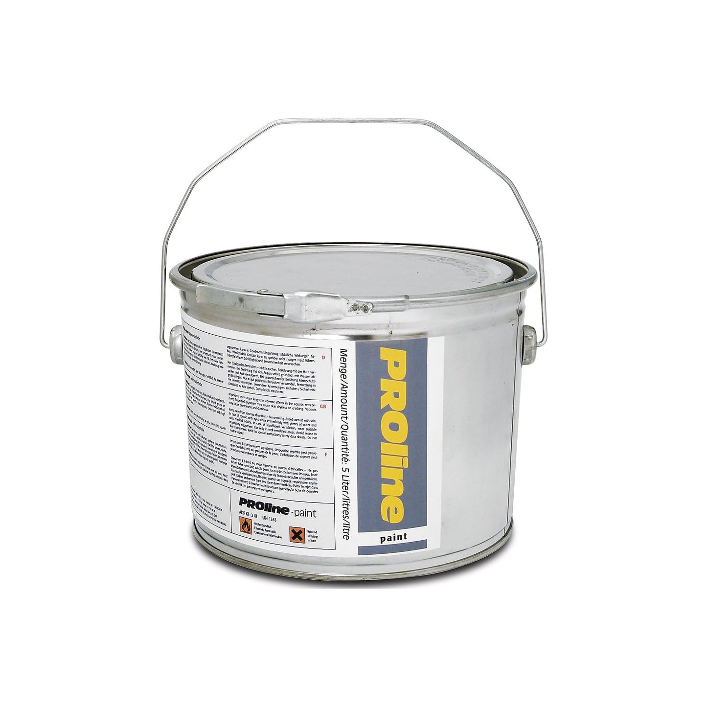 Moravia Hall Marking Paint 5 Litre Container, RAL 7030 Stone Grey 263.14.968