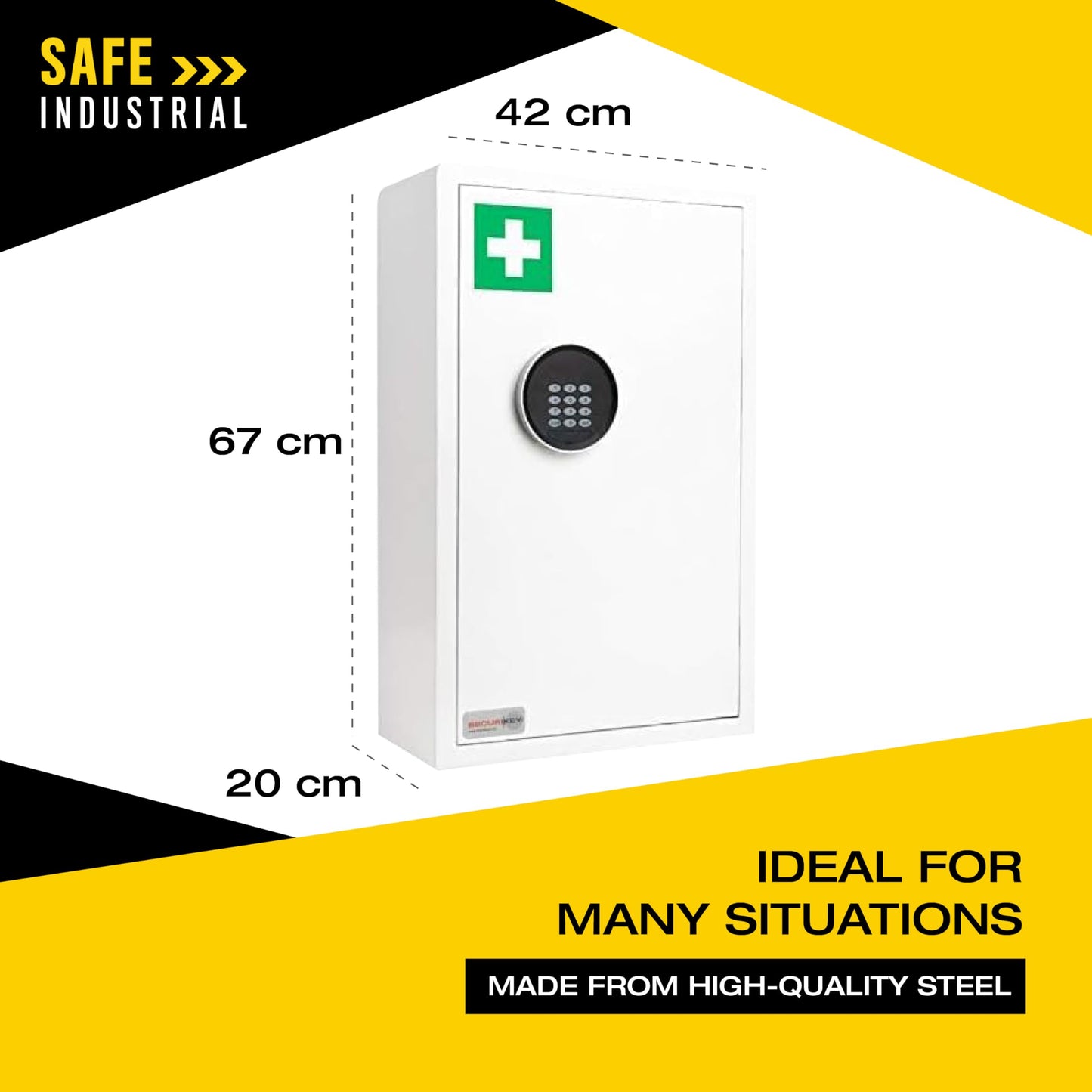 Securikey Medical Cabinet for Controlled drug Storage with Digital Locking
