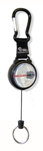 Security Karabiner Key Reel - Heavy Duty Model, Karabiner Key Reel 1200mm Kevlar Cord
