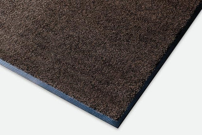 Blue Diamond Lustre Machine Washable Entrance Mat Walnut Brown 85cm x 300cm