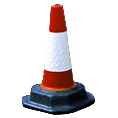 Traffic Cone TC2 46cm Recycled Base Reflective Sleeve