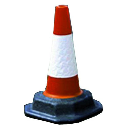 Traffic Cone TC2 46cm Recycled Base Reflective Sleeve